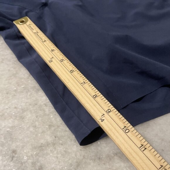 Ten Thousand Interval Shorts Mens Small Blue Zip Pocket Lined 9 Inch Inseam - Picture 7 of 8
